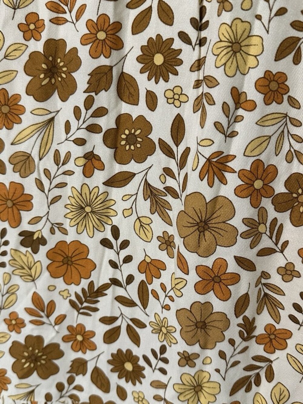Sincerely Jules Woman Med Tiered Maxi Skirt Floral Fall Retro Cottagecore Lined - Picture 8 of 8